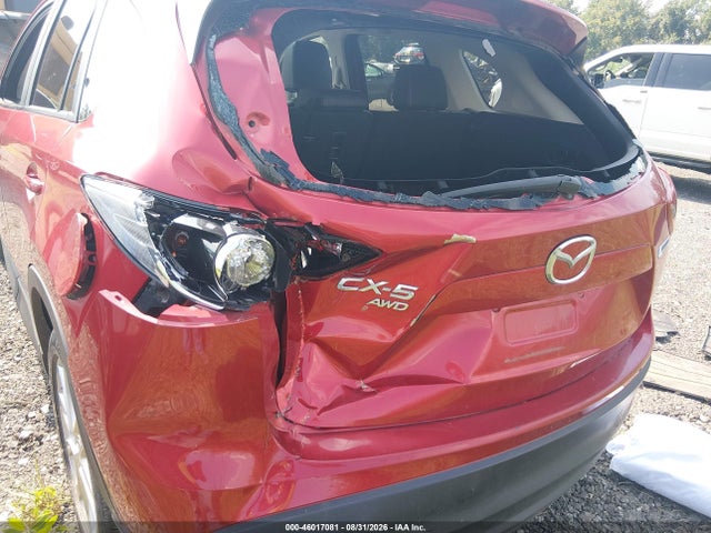 2015 Mazda Cx-5 Grand Touring მანქანა იყიდება აუქციონზე, vin: JM3KE4DY2F0506642, აუქციონის ნომერი: 46017081