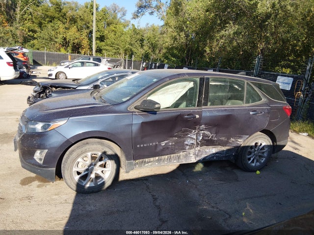 46017093 :رقم المزاد ، 3GNAXHEV2JS528952 vin ، 2018 Chevrolet Equinox Ls مزاد بيع