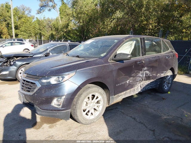 46017093 :رقم المزاد ، 3GNAXHEV2JS528952 vin ، 2018 Chevrolet Equinox Ls مزاد بيع