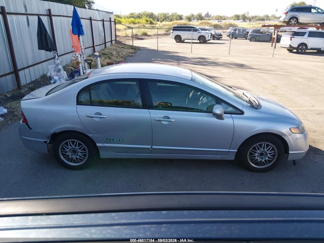 Aukcja sprzedaży 2007 Honda Civic Gx, vin: 1HGFA465X7L000311, numer aukcji: 46017154