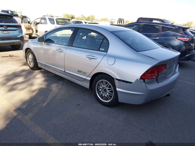 Aukcja sprzedaży 2007 Honda Civic Gx, vin: 1HGFA465X7L000311, numer aukcji: 46017154