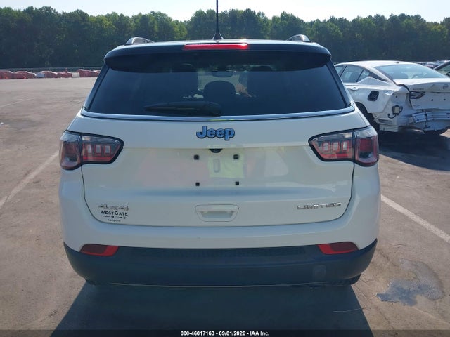 Продажа на аукционе авто 2018 Jeep Compass Limited 4x4, vin: 3C4NJDCB9JT354160, номер лота: 46017163