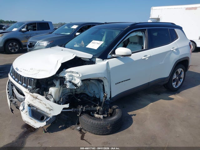 Продажа на аукционе авто 2018 Jeep Compass Limited 4x4, vin: 3C4NJDCB9JT354160, номер лота: 46017163