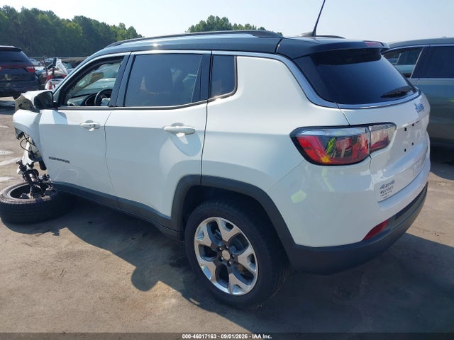 Продажа на аукционе авто 2018 Jeep Compass Limited 4x4, vin: 3C4NJDCB9JT354160, номер лота: 46017163
