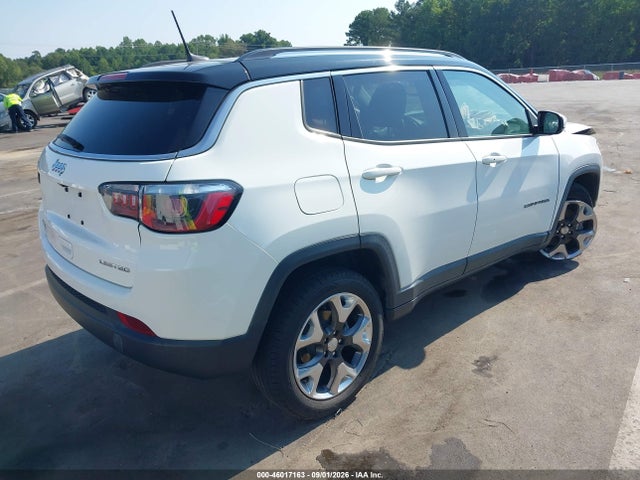 Продажа на аукционе авто 2018 Jeep Compass Limited 4x4, vin: 3C4NJDCB9JT354160, номер лота: 46017163