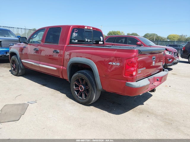 2008 Dodge Dakota Slt მანქანა იყიდება აუქციონზე, vin: 1D7HW48N78S562458, აუქციონის ნომერი: 46017281