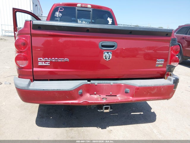 2008 Dodge Dakota Slt მანქანა იყიდება აუქციონზე, vin: 1D7HW48N78S562458, აუქციონის ნომერი: 46017281
