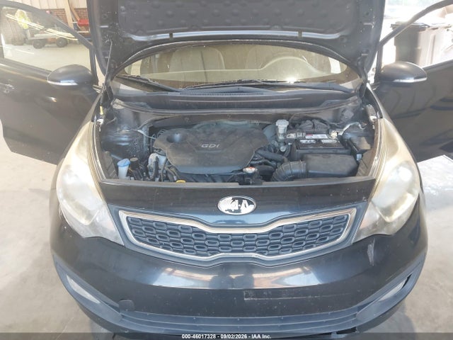 2014 Kia Rio Ex მანქანა იყიდება აუქციონზე, vin: KNADN4A3XE6327297, აუქციონის ნომერი: 46017328