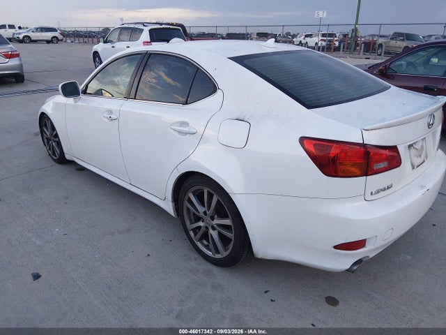 2008 Lexus Is 250 მანქანა იყიდება აუქციონზე, vin: JTHBK262482067643, აუქციონის ნომერი: 46017342