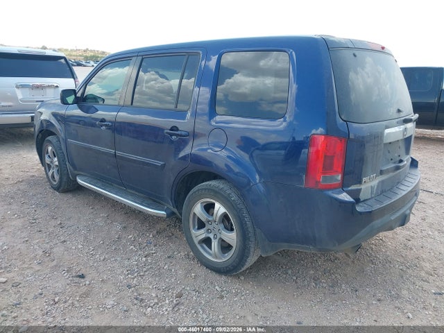 46017400 :رقم المزاد ، 5FNYF3H64DB034283 vin ، 2013 Honda Pilot Ex-l مزاد بيع
