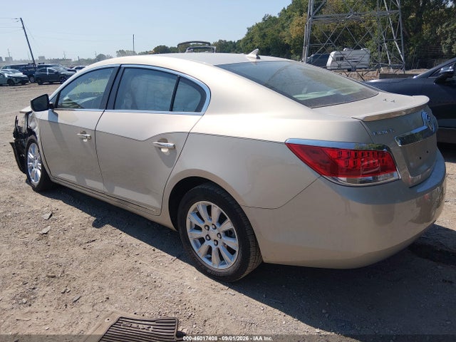 Aukcja sprzedaży 2012 Buick Lacrosse Leather Group, vin: 1G4GC5ER6CF251287, numer aukcji: 46017408