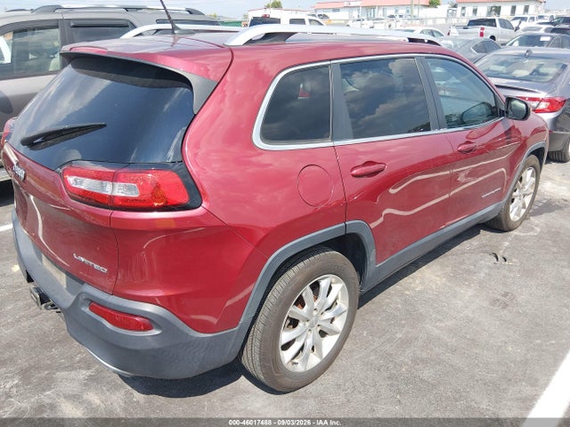 Продаж на аукціоні авто 2015 Jeep Cherokee Limited, vin: 1C4PJLDS7FW535910, номер лоту: 46017488