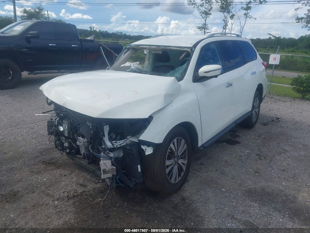 2017 Nissan Pathfinder Sl მანქანა იყიდება აუქციონზე, vin: 5N1DR2MN1HC624484, აუქციონის ნომერი: 46017507