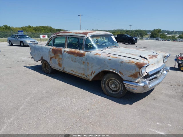 46017513 :رقم المزاد ، V857S216807 vin ، 1957 Chevrolet Bel Air مزاد بيع
