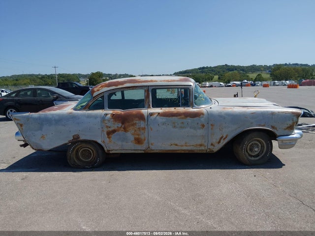 46017513 :رقم المزاد ، V857S216807 vin ، 1957 Chevrolet Bel Air مزاد بيع