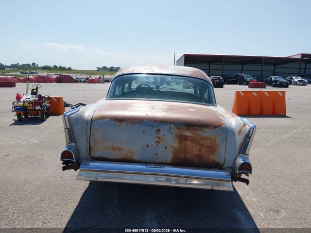 46017513 :رقم المزاد ، V857S216807 vin ، 1957 Chevrolet Bel Air مزاد بيع