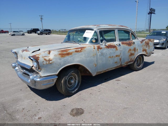 46017513 :رقم المزاد ، V857S216807 vin ، 1957 Chevrolet Bel Air مزاد بيع