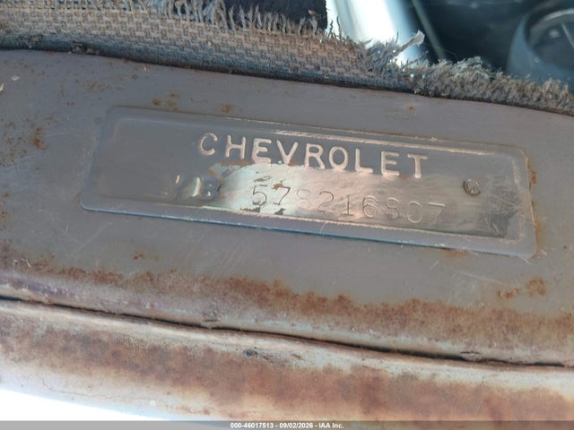 46017513 :رقم المزاد ، V857S216807 vin ، 1957 Chevrolet Bel Air مزاد بيع