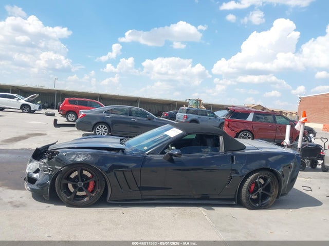 46017563 :رقم المزاد ، 1G1YS3DW2C5109525 vin ، 2012 Chevrolet Corvette Grand Sport مزاد بيع