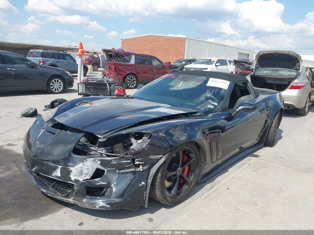 46017563 :رقم المزاد ، 1G1YS3DW2C5109525 vin ، 2012 Chevrolet Corvette Grand Sport مزاد بيع