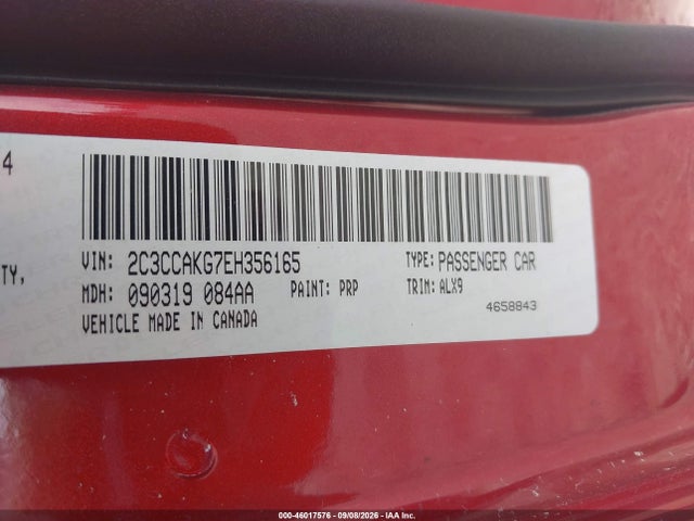 Продаж на аукціоні авто 2014 Chrysler 300c Awd, vin: 2C3CCAKG7EH356165, номер лоту: 46017576