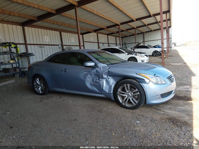 46017588 :رقم المزاد ، JNKCV66E39M722247 vin ، 2009 Infiniti G37 مزاد بيع