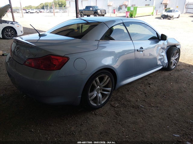 46017588 :رقم المزاد ، JNKCV66E39M722247 vin ، 2009 Infiniti G37 مزاد بيع