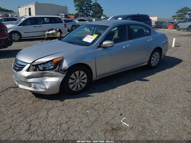 2012 Honda Accord 2.4 Lx მანქანა იყიდება აუქციონზე, vin: 1HGCP2F36CA237923, აუქციონის ნომერი: 46017647