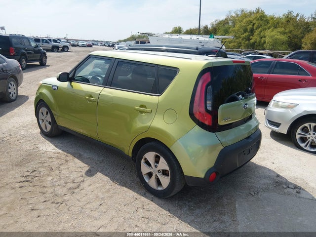 Продажа на аукционе авто 2015 Kia Soul, vin: KNDJN2A29F7761031, номер лота: 46017661
