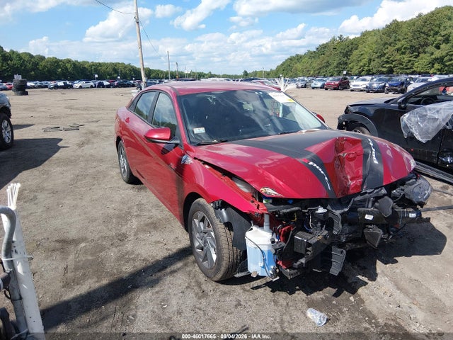 46017665 :رقم المزاد ، KMHLM4DJ2SU123589 vin ، 2025 Hyundai Elantra Hybrid Blue مزاد بيع