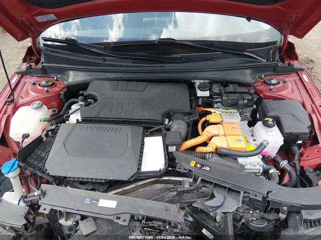2025 Hyundai Elantra Hybrid Blue მანქანა იყიდება აუქციონზე, vin: KMHLM4DJ2SU123589, აუქციონის ნომერი: 46017665