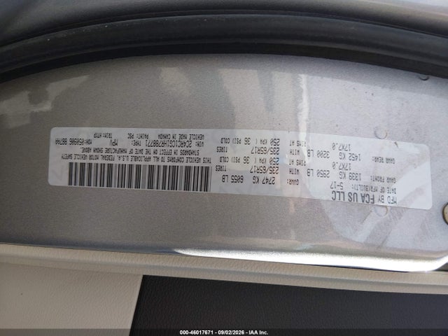 Aukcja sprzedaży 2017 Chrysler Pacifica Lx, vin: 2C4RC1CG1HR788771, numer aukcji: 46017671