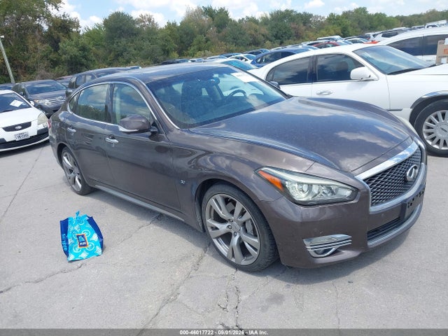 Auction sale of the 2017 Infiniti Q70l 3.7, vin: JN1BY1PP0HM170005, lot number: 46017722