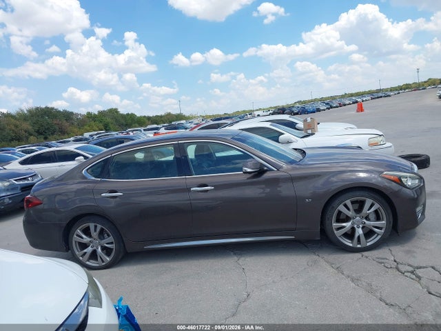Aukcja sprzedaży 2017 Infiniti Q70l 3.7, vin: JN1BY1PP0HM170005, numer aukcji: 46017722