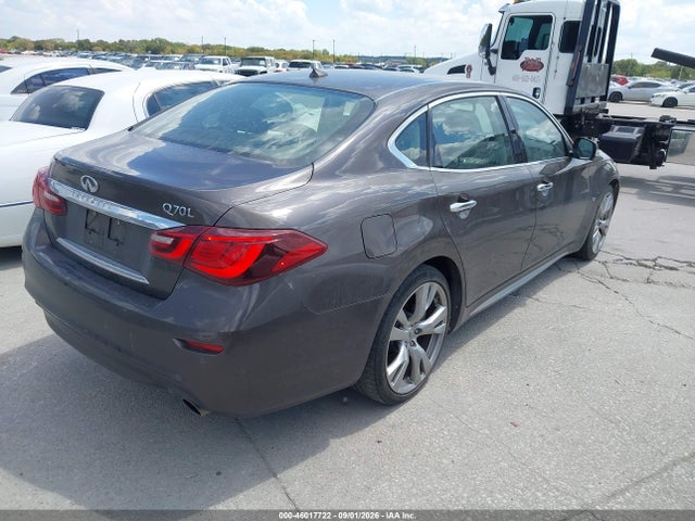 Aukcja sprzedaży 2017 Infiniti Q70l 3.7, vin: JN1BY1PP0HM170005, numer aukcji: 46017722