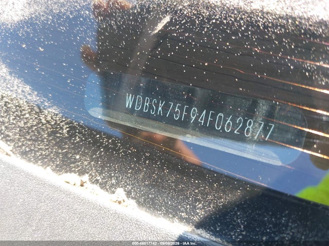 Продажа на аукционе авто 2004 Mercedes-benz Sl 500, vin: WDBSK75F94F062877, номер лота: 46017742