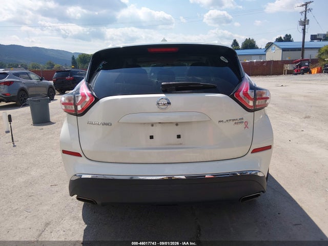 Продаж на аукціоні авто 2015 Nissan Murano Platinum, vin: 5N1AZ2MH2FN264656, номер лоту: 46017743