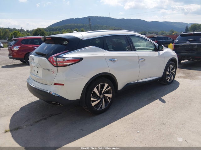 Продаж на аукціоні авто 2015 Nissan Murano Platinum, vin: 5N1AZ2MH2FN264656, номер лоту: 46017743