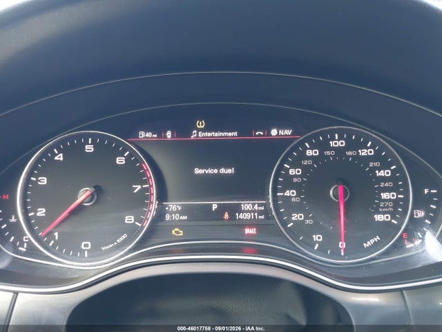2012 Audi A7 Premium მანქანა იყიდება აუქციონზე, vin: WAU2GAFCXCN032986, აუქციონის ნომერი: 46017758