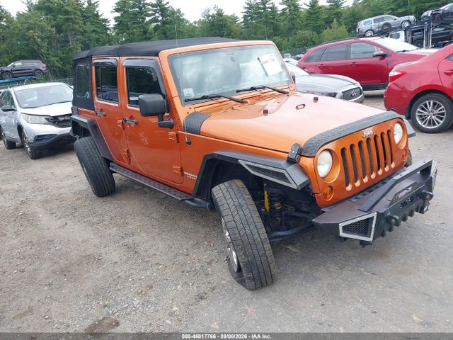 2011 Jeep Wrangler Unlimited Sport მანქანა იყიდება აუქციონზე, vin: 1J4BA3H16BL508313, აუქციონის ნომერი: 46017766