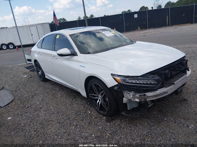 2022 Honda Accord Hybrid Touring მანქანა იყიდება აუქციონზე, vin: 1HGCV3F9XNA025237, აუქციონის ნომერი: 46017768