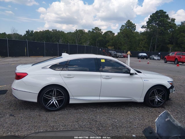 2022 Honda Accord Hybrid Touring მანქანა იყიდება აუქციონზე, vin: 1HGCV3F9XNA025237, აუქციონის ნომერი: 46017768