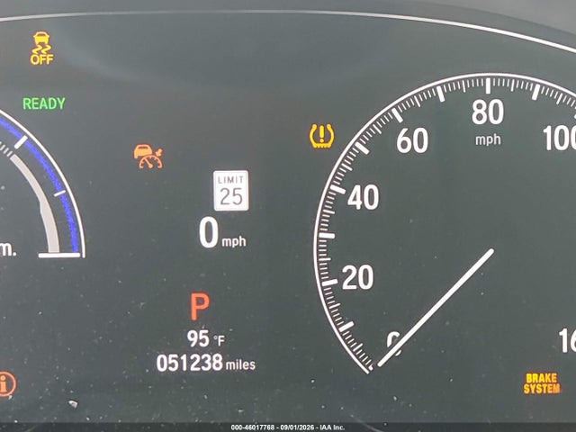 2022 Honda Accord Hybrid Touring მანქანა იყიდება აუქციონზე, vin: 1HGCV3F9XNA025237, აუქციონის ნომერი: 46017768
