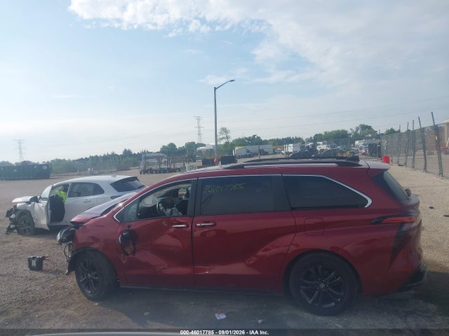 2024 Toyota Sienna Xse მანქანა იყიდება აუქციონზე, vin: 5TDDSKFC9RS153947, აუქციონის ნომერი: 46017785