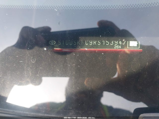 2024 Toyota Sienna Xse მანქანა იყიდება აუქციონზე, vin: 5TDDSKFC9RS153947, აუქციონის ნომერი: 46017785