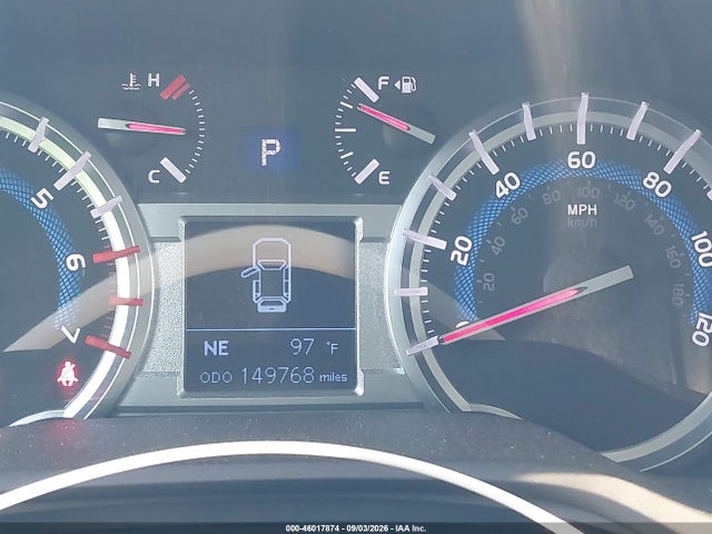 2016 Toyota 4runner Sr5 მანქანა იყიდება აუქციონზე, vin: JTEZU5JR6G5133151, აუქციონის ნომერი: 46017874
