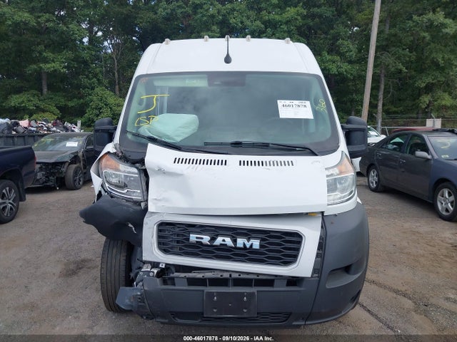 2022 Ram Promaster 3500 Cargo Van High Roof 159 Wb Ext მანქანა იყიდება აუქციონზე, vin: 3C6MRVJG5NE123931, აუქციონის ნომერი: 46017878