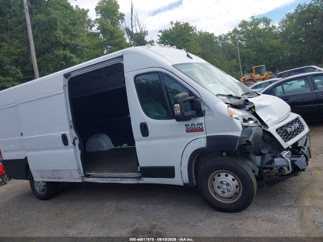 2022 Ram Promaster 3500 Cargo Van High Roof 159 Wb Ext მანქანა იყიდება აუქციონზე, vin: 3C6MRVJG5NE123931, აუქციონის ნომერი: 46017878