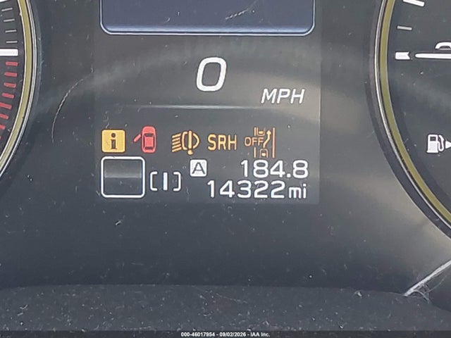 46017954 :رقم المزاد ، 4S4GUHF61S3725374 vin ، 2025 Subaru Crosstrek Sport مزاد بيع