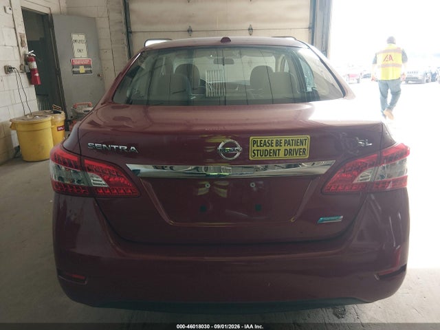 2013 Nissan Sentra Sl მანქანა იყიდება აუქციონზე, vin: 3N1AB7APXDL615878, აუქციონის ნომერი: 46018030